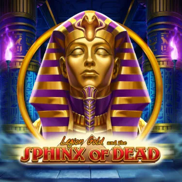 Sphinx of Dead Egyptian slot game featuring majestic sphinx guardian, ancient pyramids, pharaoh treasures, and mystical desert landscapes
